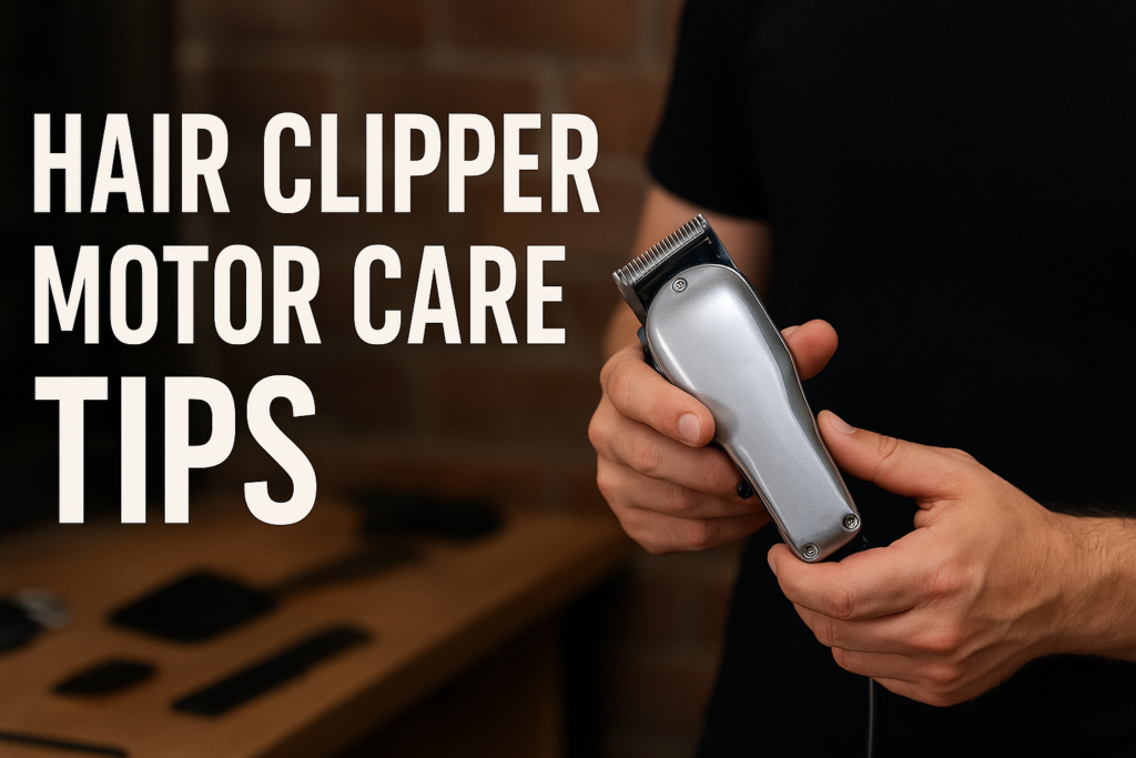 hair clipper motor care tips.