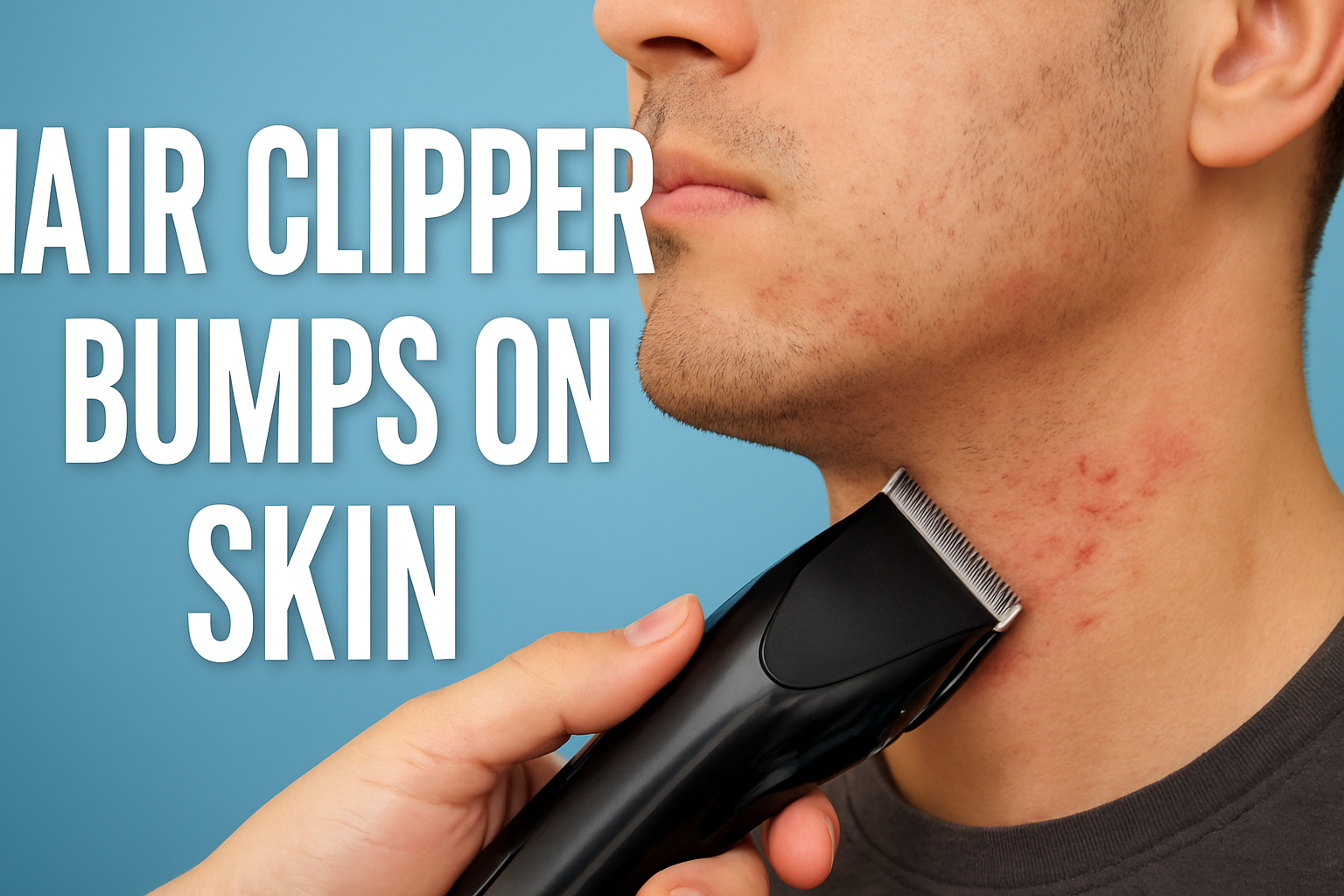 Hair Clipper Bumps on Skin: Why They Happen and How to Stop Them