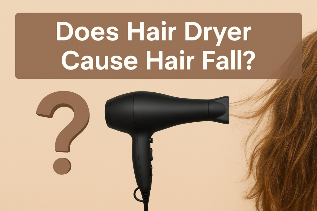 does hair dryer cause hair fall
