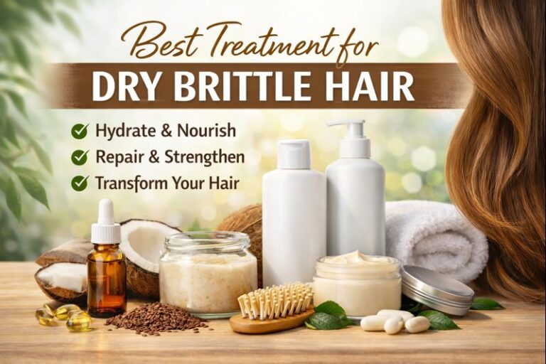best treatment for dry brittle hair