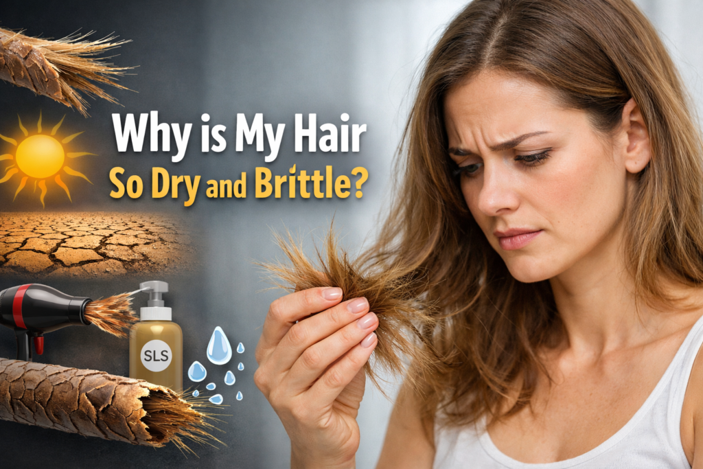 why is my hair so dry and brittle